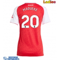 Arsenal Noni Madueke #20 Replica Home Shirt Ladies 2025-26 Short Sleeve